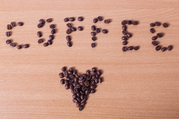コーヒー豆 文字 メッセージ